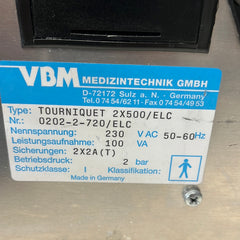 VBM turnstile 2X500