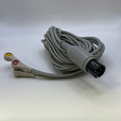 Welch Allyn 008-0315-01 3 lead ECG cable for Propaq 100, 200, CS
