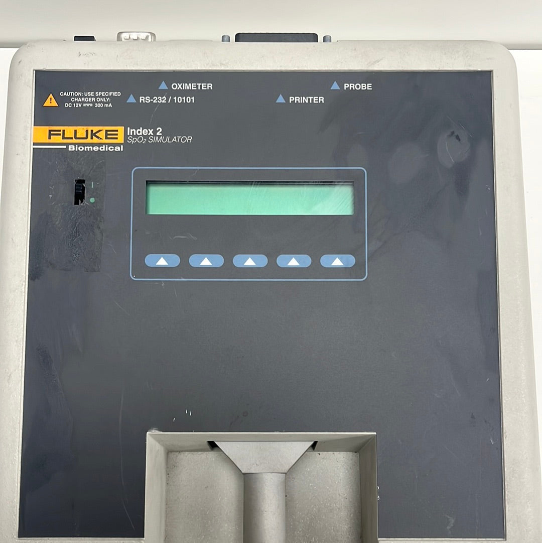 Fluke biomedical index 2 spo2 simulator