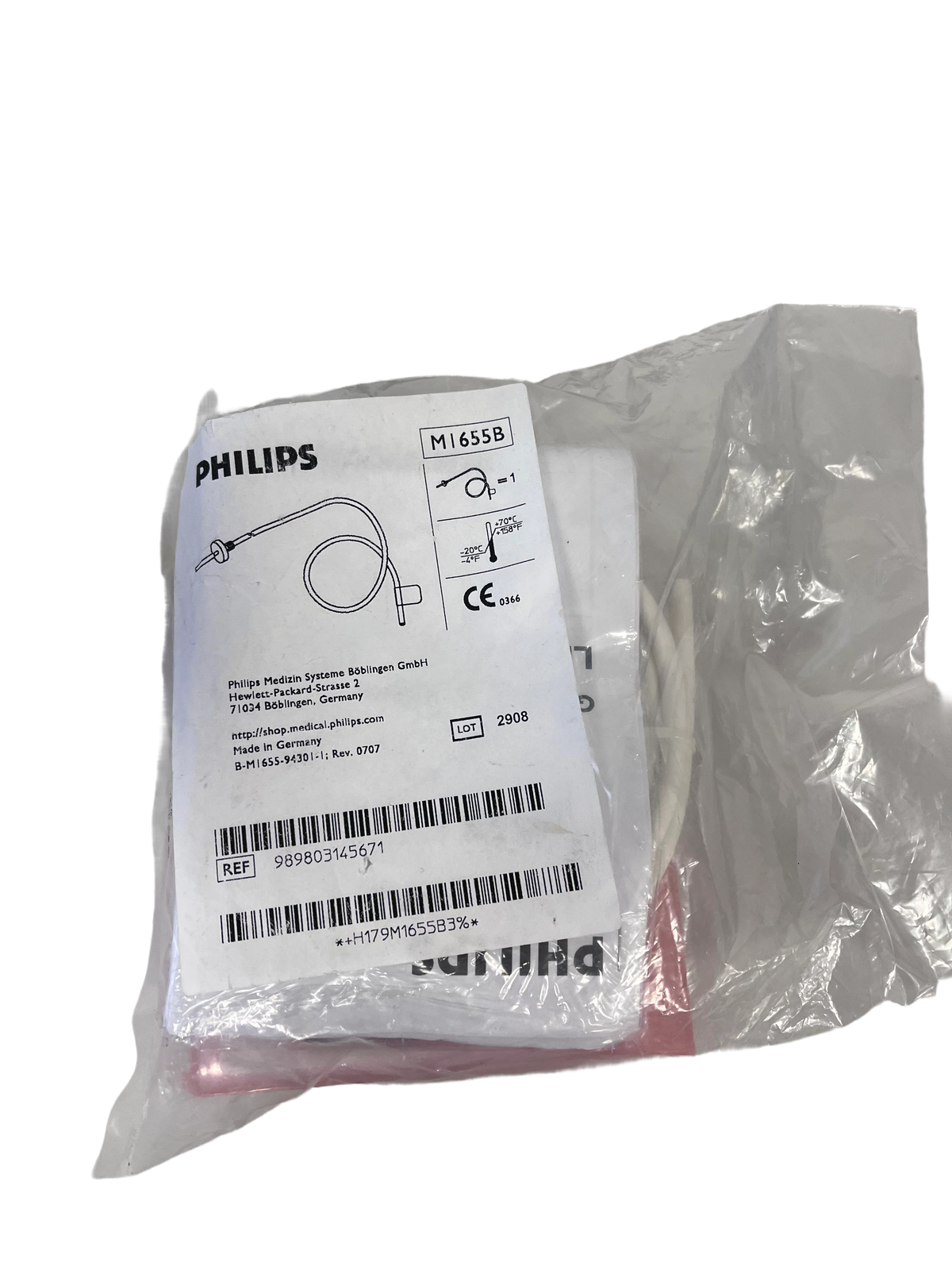 Philips M1655B TUBING Gas Exhaust