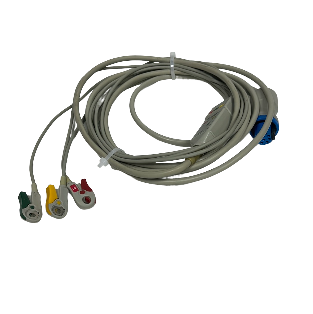 Datex Ohmeda 545300 ECG cable 3 voies