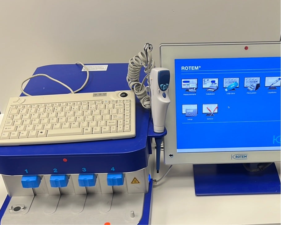 Rotem Delta analyseur d'hématologie